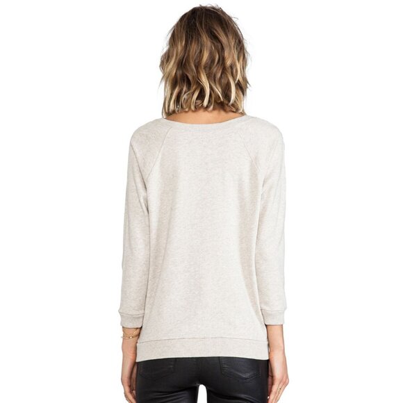 Marc by Marc Jacobs I Heart MJ Beige Gray Cotton Graphic Sweatshirt - XS/S - Picture 9 of 10
